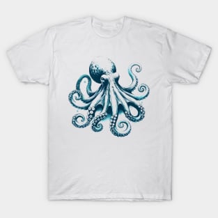 Ocean's Mystical Octopus: Sea Life Lover's Tee T-Shirt